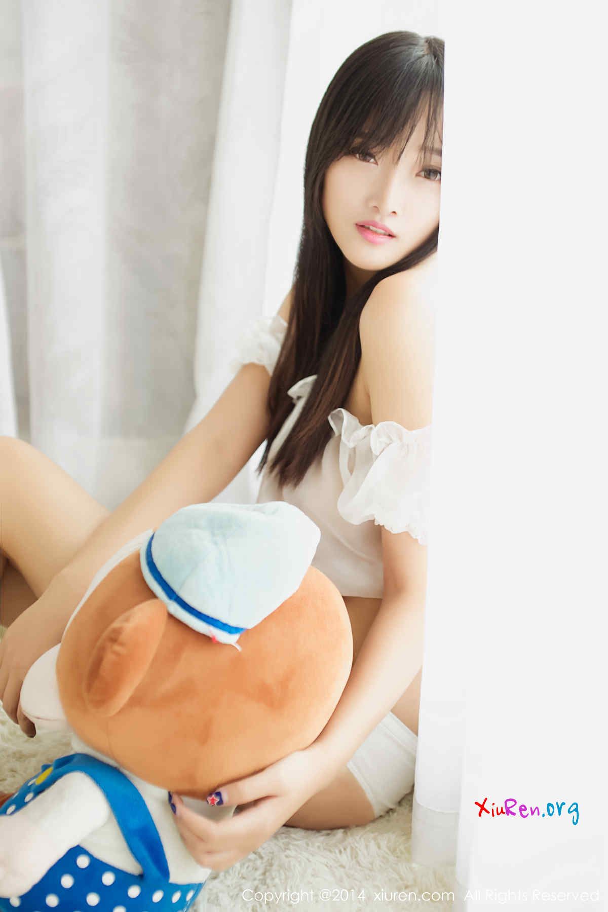 [秀人网XiuRen] N00217 骨感苗条美少女靜顏寧全裸真空致命喷血私房 50P